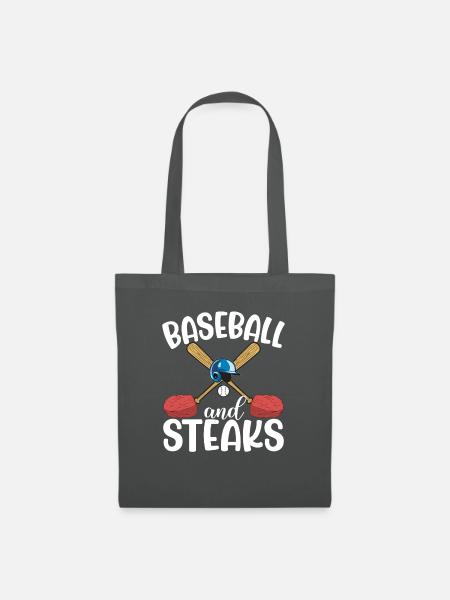 Steak Lover Steak Geschenk - Stoffbeutel - Graphite