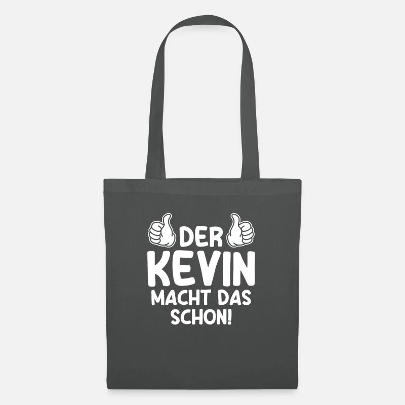 Kevin - Stoffbeutel - Graphite