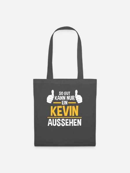 Kevin - Stoffbeutel - Graphite