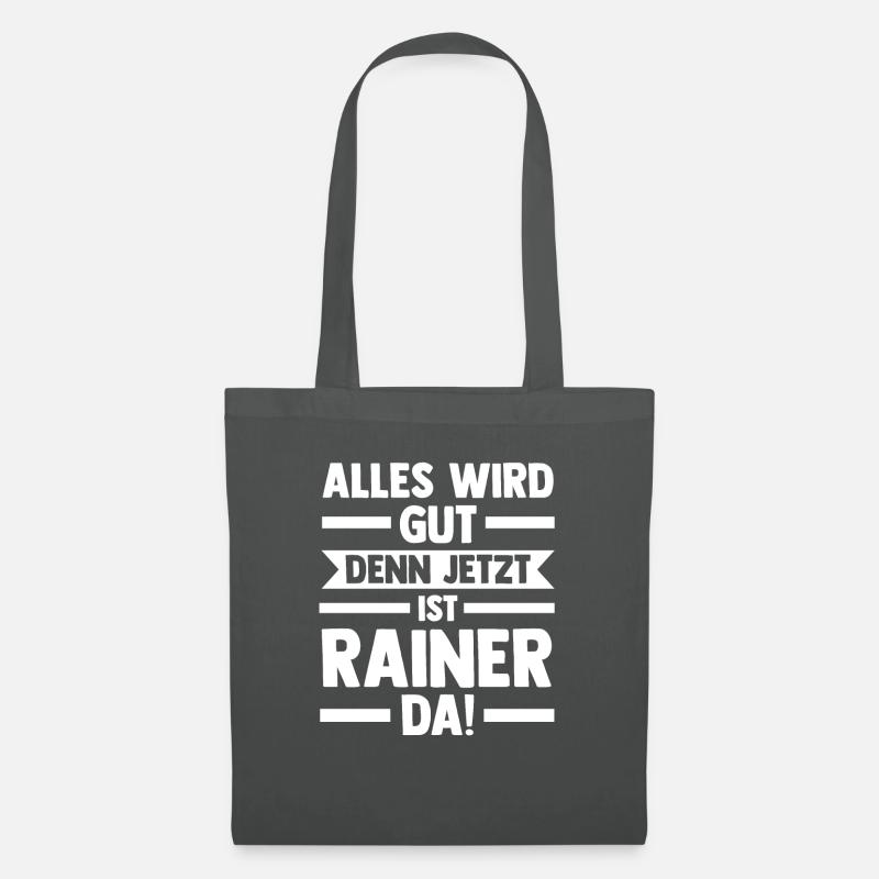 Rainer - Stoffbeutel - Graphite