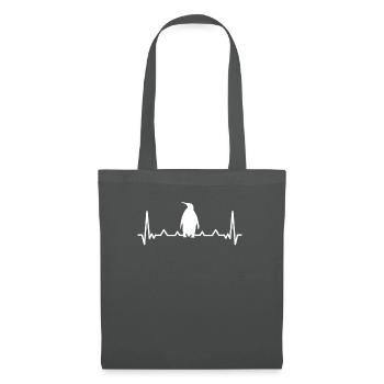 Penguin Lover Penguin Gifts - Tote Bag - graphite grey - Front