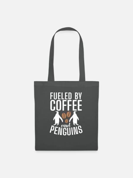Pinguinliebhaber Pinguin Geschenke - Stoffbeutel - Graphite