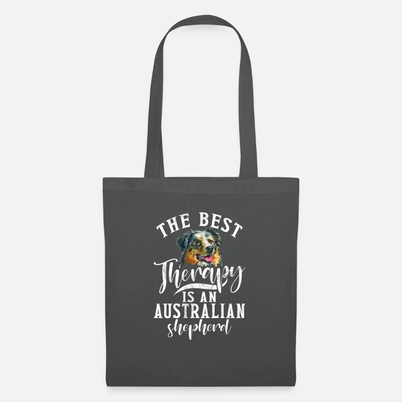 Australian Shepherd Geschenke - Stoffbeutel - Graphite