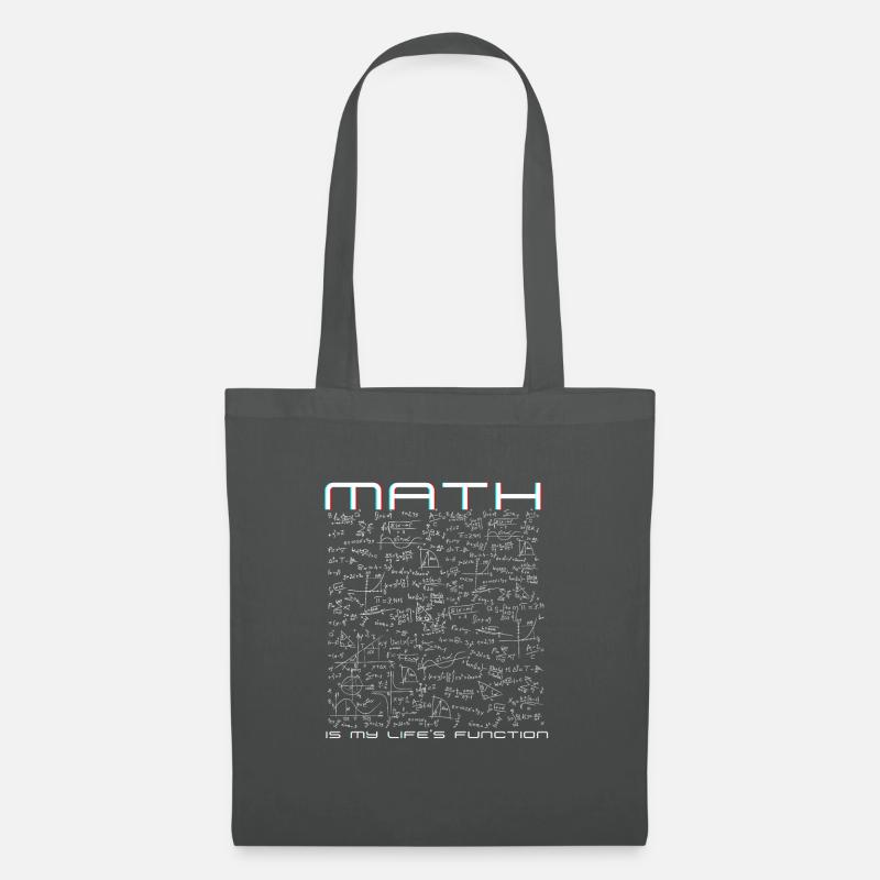 Math is my life function! - Tote Bag - graphite grey