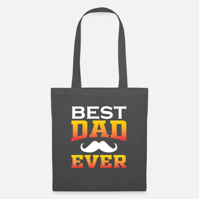 Best dad ever - Stoffbeutel - Graphite