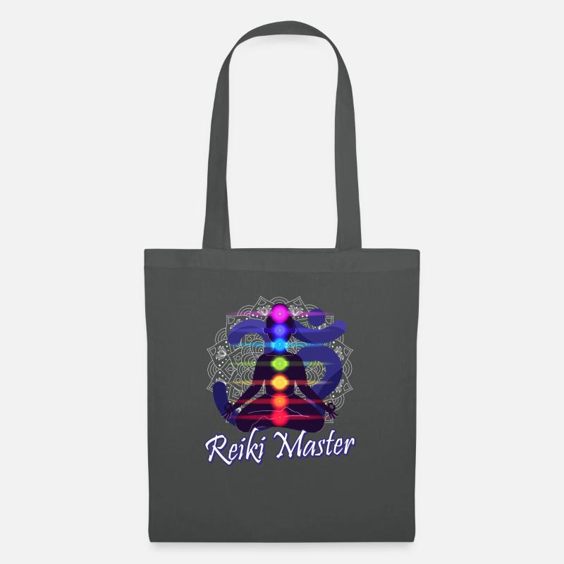 Reiki Master - Stoffbeutel - Graphite