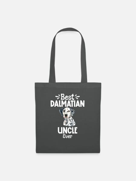 Gifts for Dalmatian Lovers - Stoffbeutel - Graphite