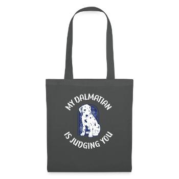 Gifts for Dalmatian Lovers - Stoffbeutel - Graphite - Vorne