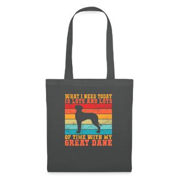 Great Dane Gifts - Stoffbeutel - Graphite - Vorne