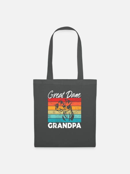 Great Dane Gifts - Stoffbeutel - Graphite