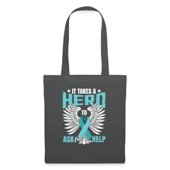 PTSD Awareness Month - Tote Bag - graphite grey - Front