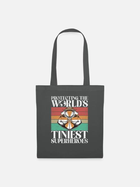 Bee Gifts - Stoffbeutel - Graphite