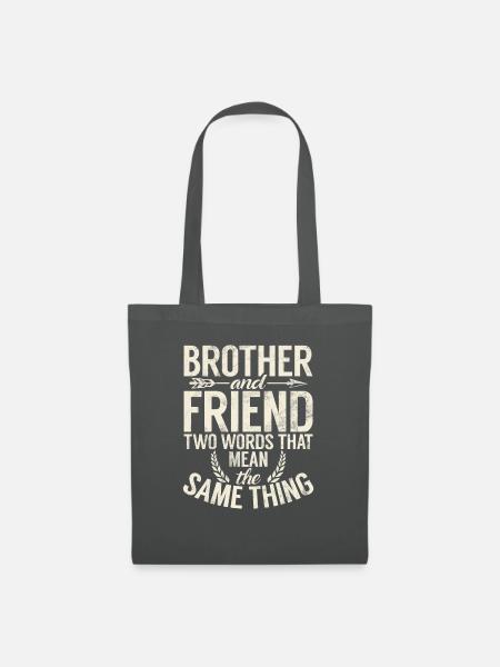 Brother Gifts - Stoffbeutel - Graphite