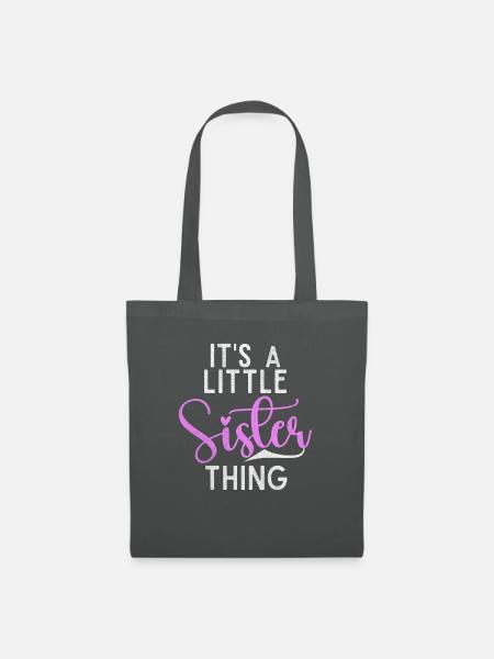 Sister Gifts - Stoffbeutel - Graphite
