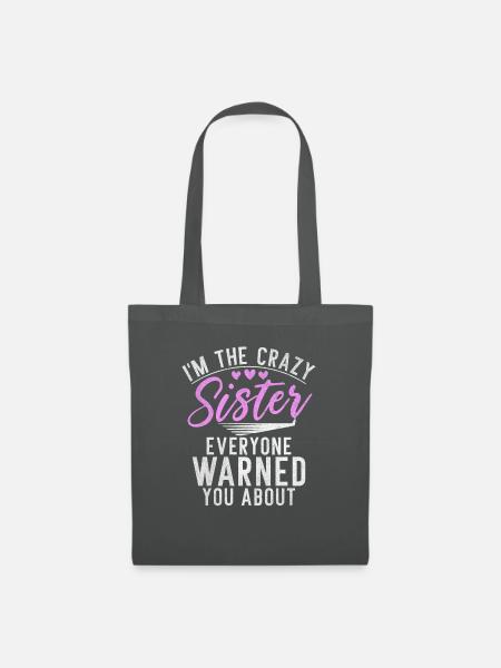 Sister Gifts - Stoffbeutel - Graphite