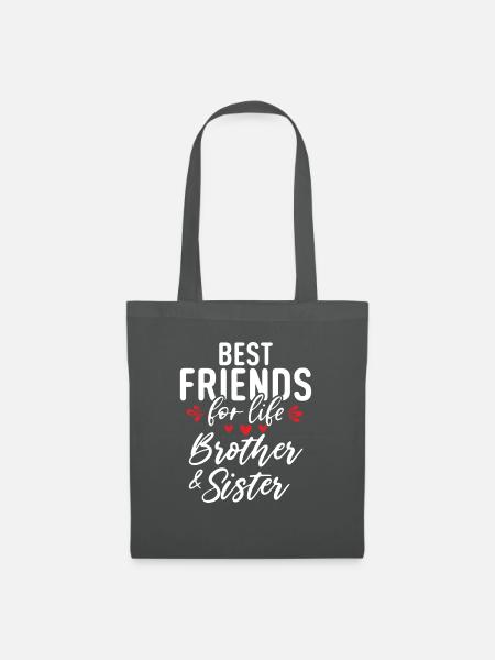 Sister Gifts - Stoffbeutel - Graphite