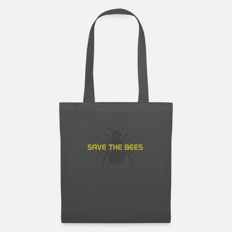 Imker Geschenk Bienen - Stoffbeutel - Graphite
