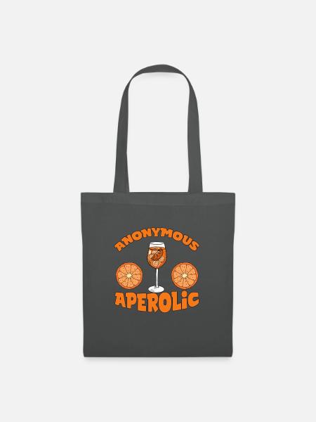 Anonymer Aperolic - Stoffbeutel - Graphite