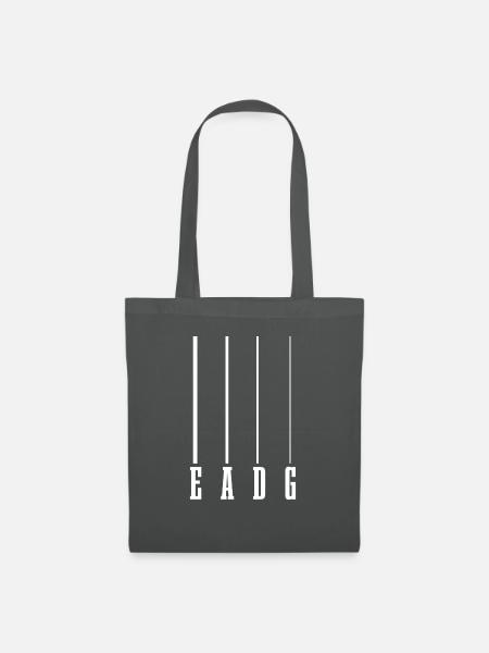 Bassist Bass Gitarre Lustiges Geschenk - Stoffbeutel - Graphite