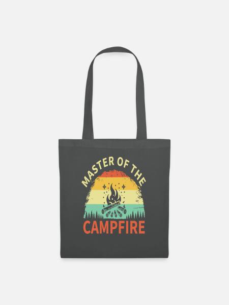 Master of the Campfire - Stoffbeutel - Graphite