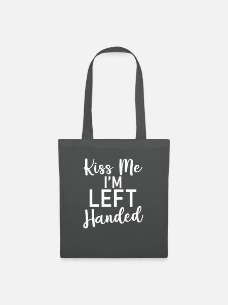 Left Handers Gifts - Stoffbeutel - Graphite