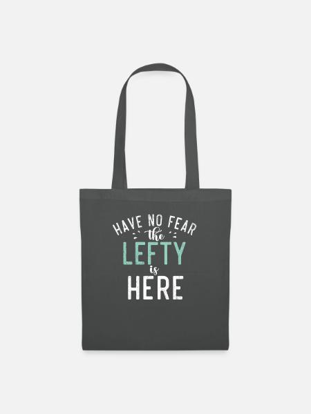 Left Handers Gifts - Stoffbeutel - Graphite