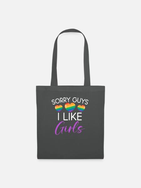 Lesbian Gifts - Stoffbeutel - Graphite