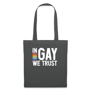Gay Gifts - Stoffbeutel - Graphite - Vorne