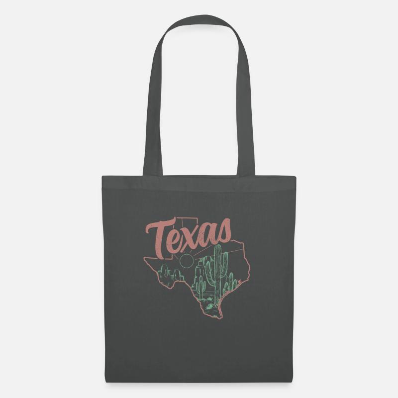 Texas - Stoffbeutel - Graphite