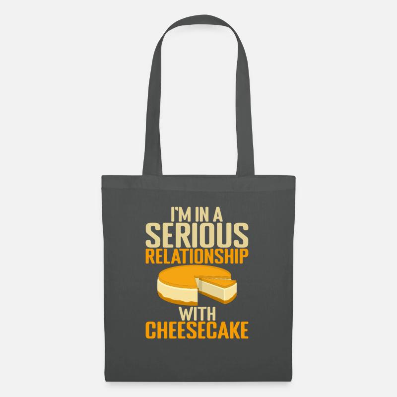 Cheesecake Gift - Stoffbeutel - Graphite