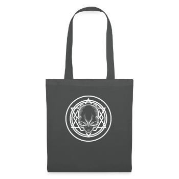 Géométrie sacrée Extraterrestre TShirt Vie extraterrestre - Sac en tissu - gris graphite - Devant