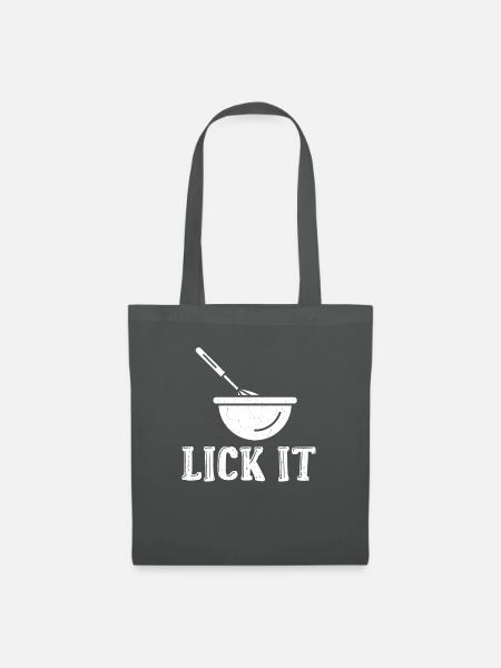 Cake Lover Cake Gift - Stoffbeutel - Graphite