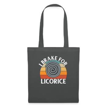 Licorice Gifts - Tote Bag - graphite grey - Front