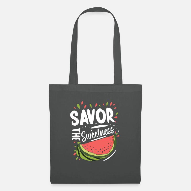 Melon Gift - Stoffbeutel - Graphite