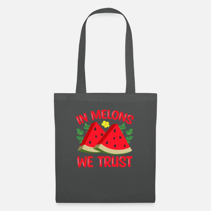 Melon Gift - Stoffbeutel - Graphite