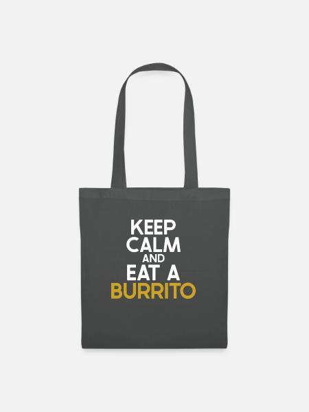 Burrito Gift - Stoffbeutel - Graphite
