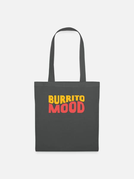 Burrito Gift - Stoffbeutel - Graphite