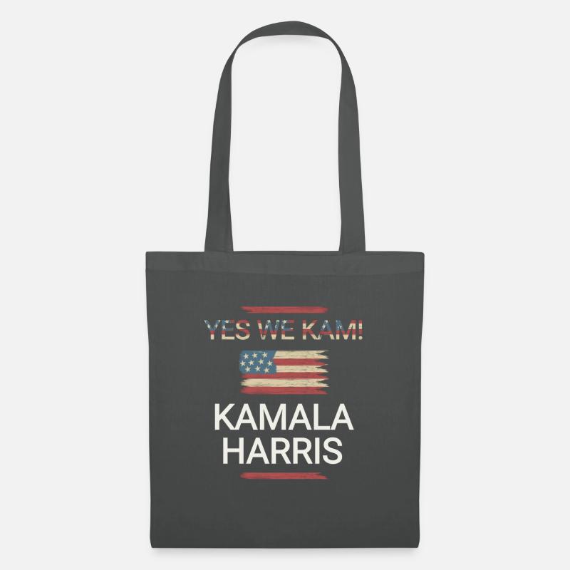 Kamala Harris - Stoffbeutel - Graphite