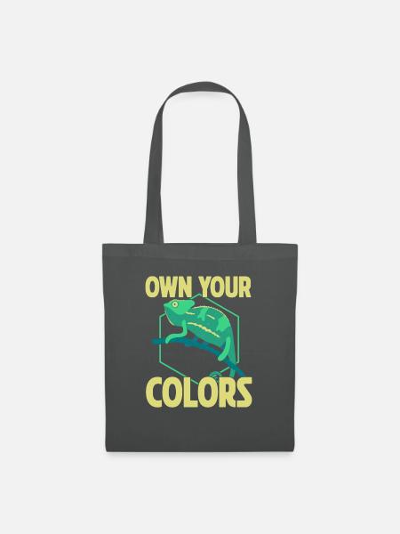 Chameleon Gifts - Stoffbeutel - Graphite