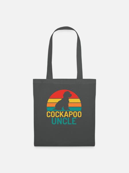 Cockapoo Gifts - Stoffbeutel - Graphite