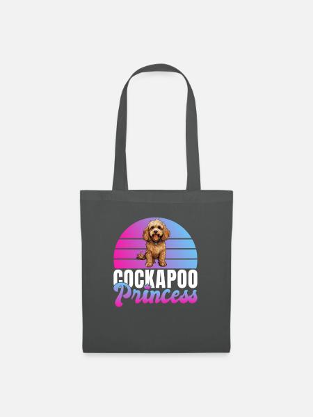 Cockapoo Gifts - Stoffbeutel - Graphite