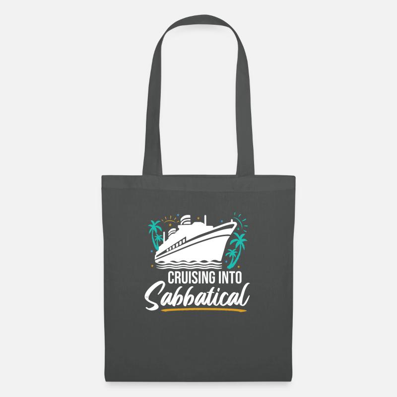 Cruising Into Sabbatical - Stoffbeutel - Graphite