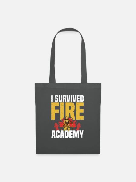 Ich Habe Die Fire Academy - Stoffbeutel - Graphite
