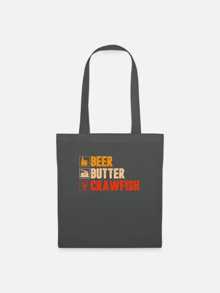 Crawfish Gifts - Stoffbeutel - Graphite