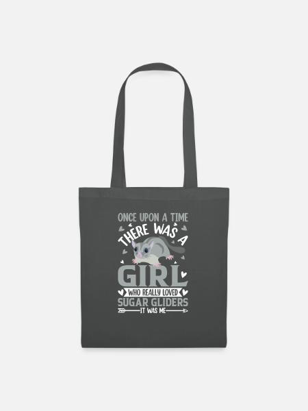 Kurzkopfgleitbeutler - Stoffbeutel - Graphite