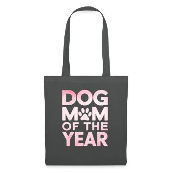 Dog Mom Gifts for Women - Stoffbeutel - Graphite - Vorne