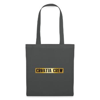 Croatia Crew - Stoffbeutel - Graphite - Vorne