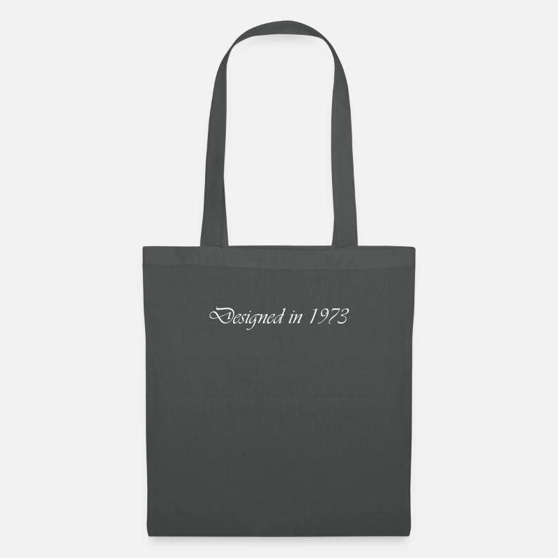 designed in 1973 - Stoffbeutel - Graphite
