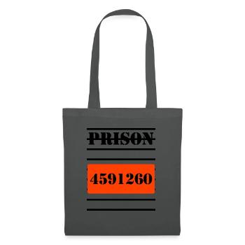 prison - Sac en tissu - gris graphite - Devant