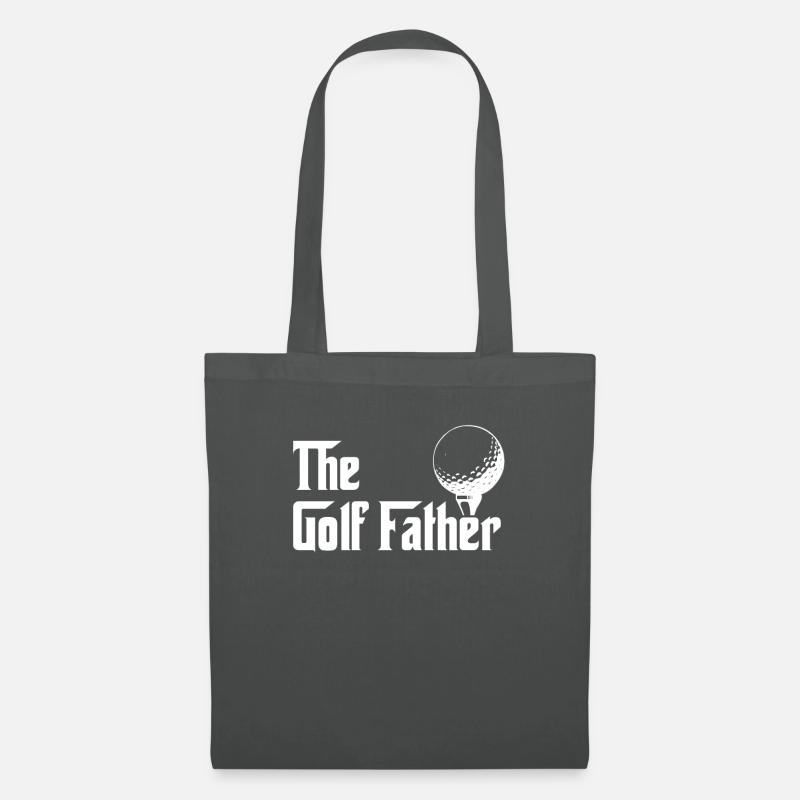 The Golf Father Golfer Geschenk - Stoffbeutel - Graphite